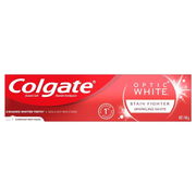Colgate Toothpaste Optic White Stain Fighter Teeth Whitening 140g