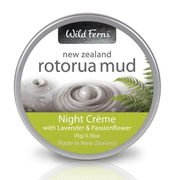 Wild Ferns Rotorua Mud Night Creme with Lavender and Passionflower 95g