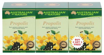 Australian By Nature Propolis 500mg Cap 365 X 3