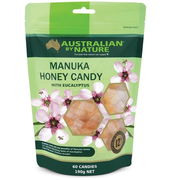 Australian By Nature Manuka Honey Candy 12+ (MGO 400) with Eucalyptus X 60