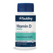 Faulding Vitamin D 1000IU Cap X 200 ChemiStop