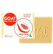 LED Paw Paw Goat Milk Soap 100g
