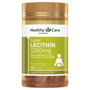 Healthy Care Super Lecithin 1200mg Cap X 100 ChemiStop
