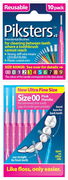 Piksters Interdental Brush Size 00 Pink X 10