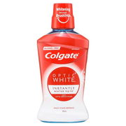 Colgate Mouthwash Optic White (Sparkling Fresh Mint) 500ml ChemiStop