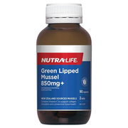 Nutralife Green Lipped Mussel 850mg+ Cap X 90