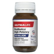 Nutralife Probiotica High Potency 50 Billion Cap X 30 ChemiStop