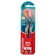Colgate Toothbrush Slim Soft Advanced Ultra Soft X 2