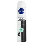 Nivea Invisible Black & White Anti-Perspirant Deodorant Spray for Women (Fresh) 250ml