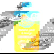 Rafferty's Garden Banana, Pear & Mango Smooth Baby Food (4M+) 120g