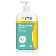 Cancer Council Moisturising Sunscreen SPF 50+ 500ml ChemiStop