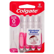 Colgate Interdental Brushes (Size 0) X 8