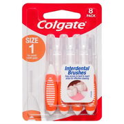 Colgate Interdental Brushes (Size 1) X 8