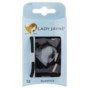 Lady Jayne Thick Elastics Black X 12 ChemiStop