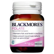 Blackmores Folate Folic Acid 500mcg Tab X 90 ChemiStop