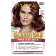 L'Oreal Paris Excellence Creme Hair Colour 6.54 Light Copper Mahogany Brown ChemiStop