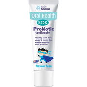 Henry Blooms Kids Probiotic Toothpaste Flavour Free 50g