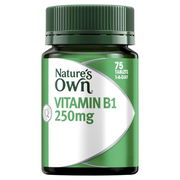 Nature's Own Vitamin B1 250mg Tab X 75 ChemiStop