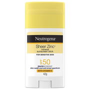 Neutrogena Sheer Zinc Mineral Stick SPF 50 42g ChemiStop
