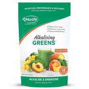 Morlife Alkalising Greens Tropical Crush 200g ChemiStop