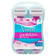 Gillette Venus Comfort Glide White Tea Women's Disposable Razor X 2