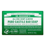 Dr. Bronner's All-one Hemp Pure-Castile Bar Soap - Almond 140g