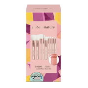 Nude by Nature Shine Bright Luxe 10 Piece Brush Set