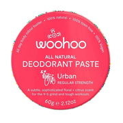 Woohoo Natural Deodorant Paste Tin Regular Strength - Urban 60g