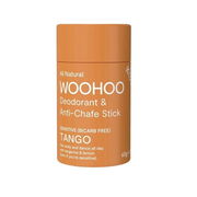 Woohoo Natural Deodorant & Anti-Chafe Stick Sensitive (Bicarb Free) - Tango  60g
