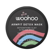 Woohoo Armpit Detox Mask (Detoxifying Clay & Silver Mask) Tin 50g ChemiStop
