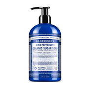 Dr. Bronner's All-one 4-in-1 Organic Sugar Pump Soap - Peppermint 355ml