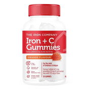The Iron Company Iron + Vitamin C Gummies X 30