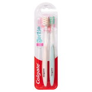 Colgate Toothbrush Gentle Gum Care Soft Bristles X 2