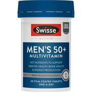 Swisse Ultivite Men's 50+ Multivitamin Tab X 60