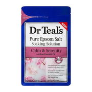 Dr Teal's Pure Epsom Salt Calm & Serenity - Rose Essential Oil 1.36kg