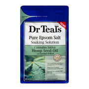 Dr Teal's Pure Epsom Salt - Hemp Seed Oil 1.36kg