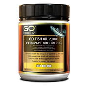 GO Healthy Go Fish Oil 2000mg Compact Odourless Cap X 230