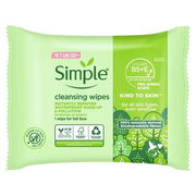Simple Kind To Skin Biodegradable Cleansing Facial Wipes X 25 ChemiStop