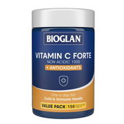 Bioglan Vitamin C Forte Non Acidic 1000 + Antioxidants Tab X 150