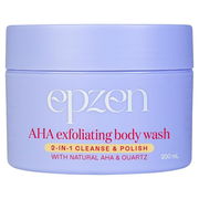 Epzen AHA Exfoliating Body Wash 2-in-1 Cleanse & Polish 200ml
