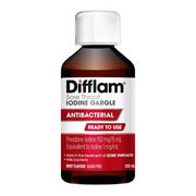 Difflam Sore Throat Iodine Gargle Antibacterial Ready To Use 200ml