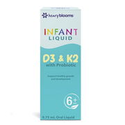 Henry Blooms Infant Liquid D3 & K2 with Probiotic 9.75ml