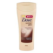 Dove Summer Glow Body Lotion (Medium To Dark Skin) 250ml