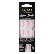 Glam Ready by Manicare Pre-Glued Nails (Ballet on Point) X 30