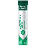 Nature's Own Magnesium + Energy Effervescent Tab X 20