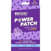 Benzac 3-in-1 Power Patch - Invisible Pimple Patches X 24