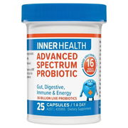 Inner Health Advanced Spectrum Probiotic Cap X 25