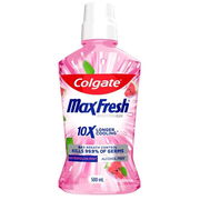 Colgate Mouthwash Max Fresh Alcohol Free - Watermelon Mint 500ml