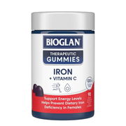 Bioglan Therapeutic Gummies Iron + Vitamin C X 90