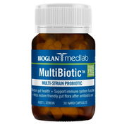 Bioglan Medlab Multibiotic Cap X 30
